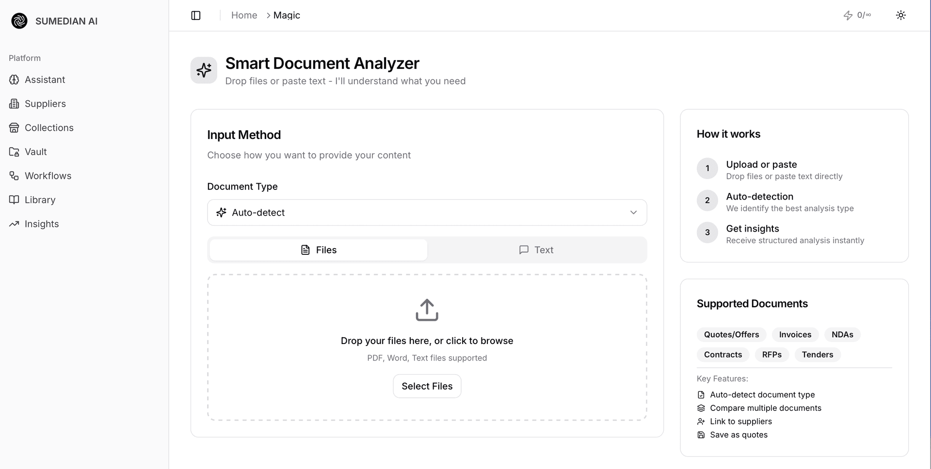 Document automation interface preview